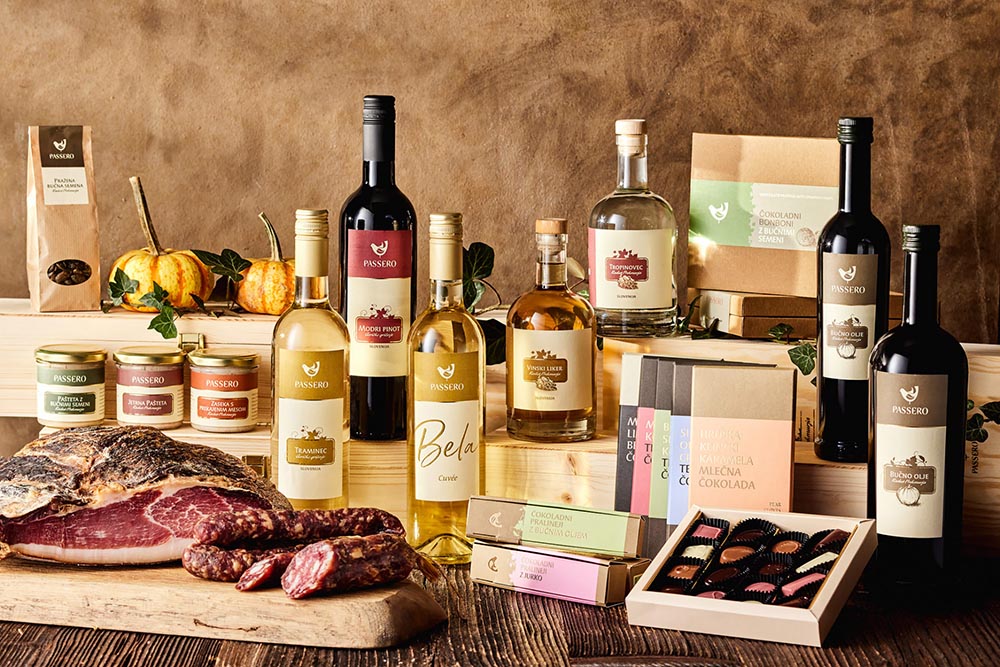 Posestvo Passero - delikatesna trgovina 